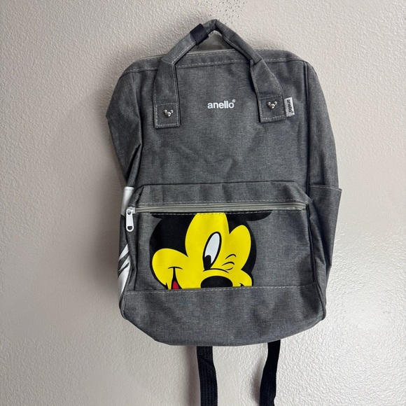 Disney Anello Vintage Back Pack Mickey Mouse - Picture 1 of 8